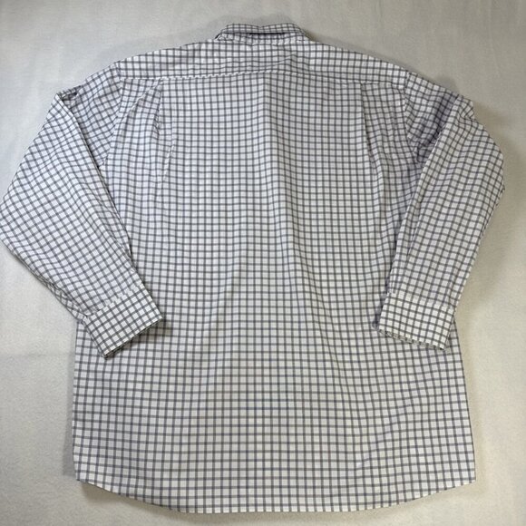 Tommy Hilfiger Men's Button Down Long Sleeve Wrinkle Free 18 34/35 Plaid 2X - Picture 8 of 10